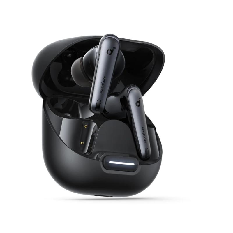 028a81cc646aedfcd027919036a995ff.jpeg Casti In-ear ANKER Liberty 4 NC, Fara Fir, noise-canceling, Negru - imagine 1