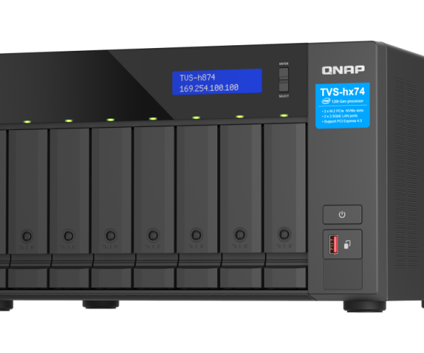 NAS QNAP H874X 8-Bay, CPU Intel® Core™ i9 16-core 24-thread