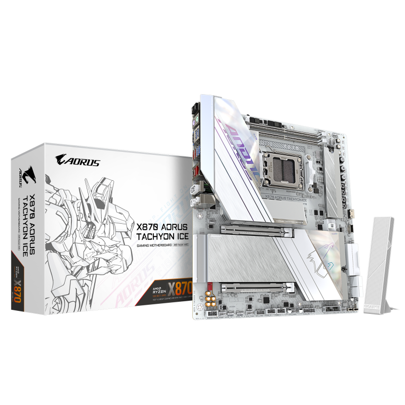 097c8c53bb86c7dca2c563f43e3733f4.png Placa de baza Gigabyte X870 AORUS TACHYON ICE, Socket AM5, - imagine 1