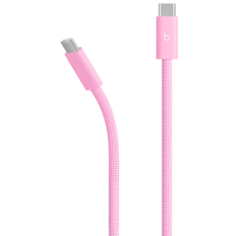 0b971334b8abee242258629bee9f398e.png Beats USB-A to USB-C Woven Cable (1.5m) - Power Pink - imagine 1