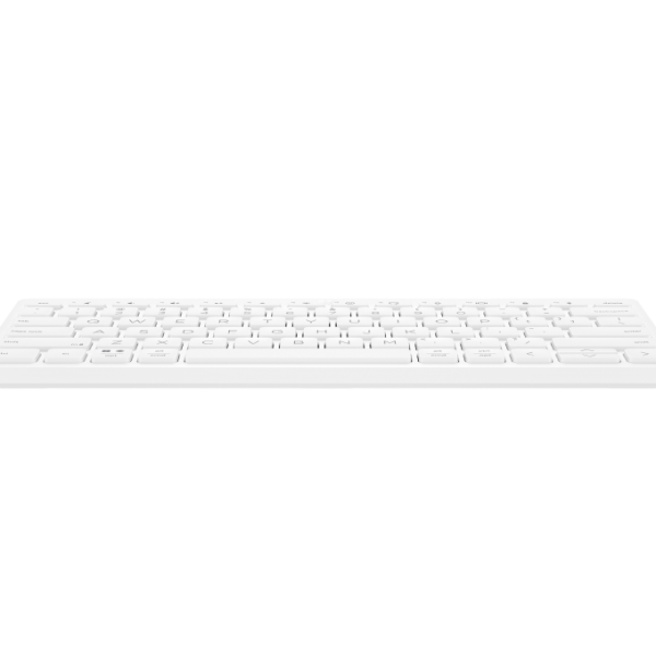 Tastatura Mecanica HP 350 Compact Multi-Device Bluetooth Keyboard, Wireless, Alb