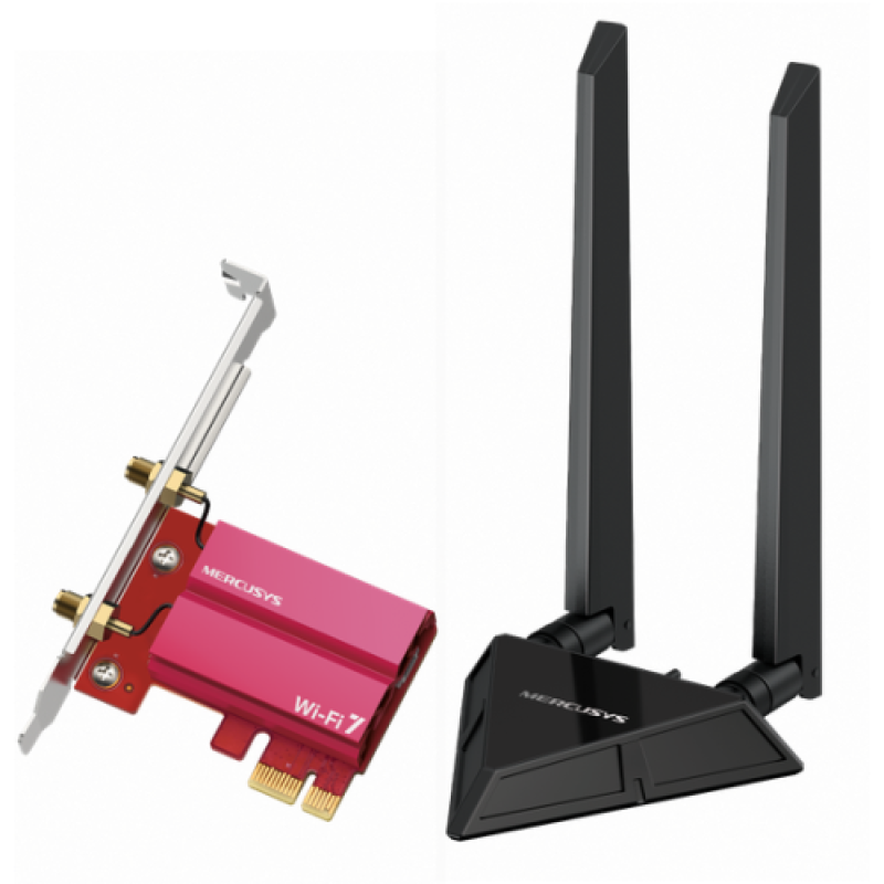 0ec6c65820838e0d5f34b490977e89e1.png Adaptor Wireless MERCUSYS BE9300, WIFI 7, Mesh, Tri-Band - imagine 1