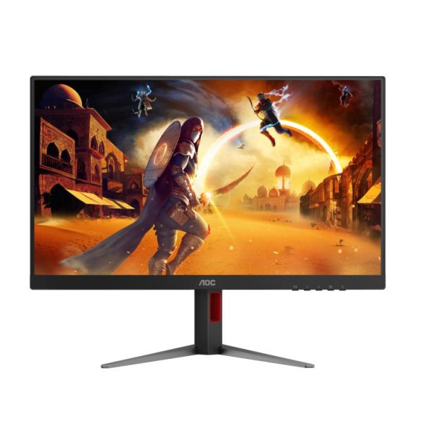 Monitor Gaming AOC 27G4HA, 27", 1920x1080 pixeli, Black, Red, 3