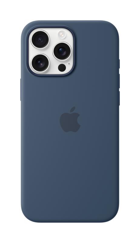 11becc0a59bcea1a4c95363858062d4f.jpg iPhone 16 Pro Max Silicone Case with MagSafe - Denim - imagine 1
