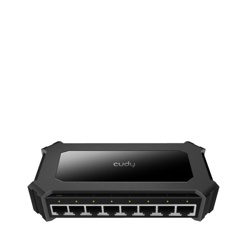 12ac38beeefe6db4a2f737fe0172b069.jpeg CUDY 8-Port Gigabit Desktop Switch, 8 10/100/1000M RJ45 Ports, IGMP - imagine 1