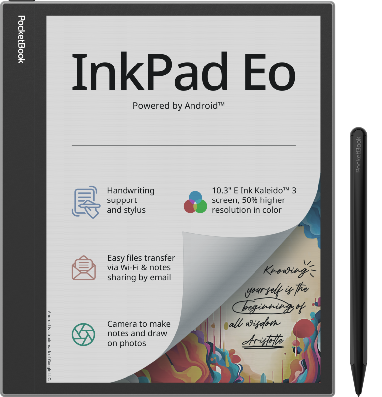 144dfc98d6a4df02486670c782b819bc.png eBook Reader Pocketbook InkPad Eo, Ecran E Ink Kaleido 3 - imagine 1