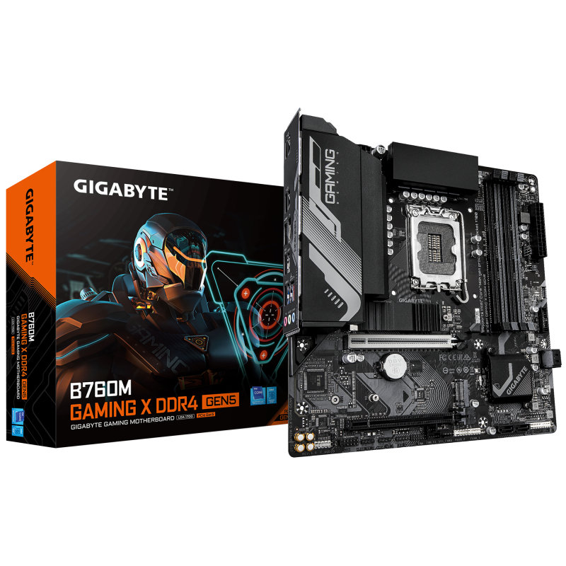 153975b1376f26d1593f30c9e94cc439.png Placa de baza Gigabyte B760M GAMING X DDR4 GEN5, LGA - imagine 1