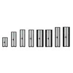 HPE 22U 600mmx1075mm G2 Kitted Advanced Pallet Rack with Side - imagine 16