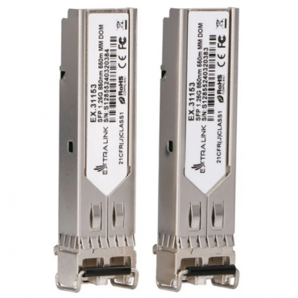 Extralink SFP 1.25G 2-pack  SFP Module  1.25Gbps LC/UPC