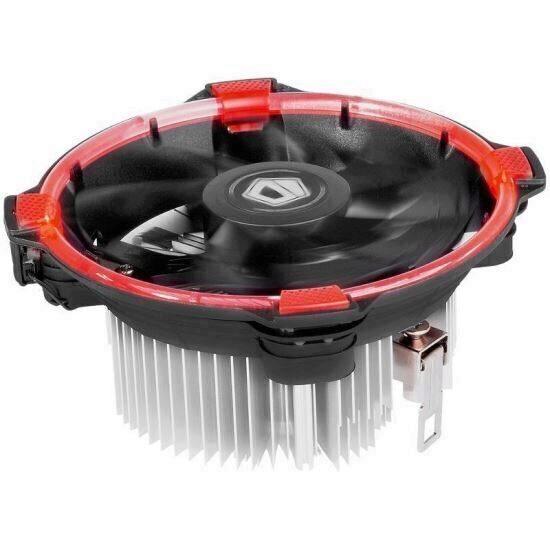 Cooler procesor ID-Cooling DK-03 Halo AMD iluminare rosie