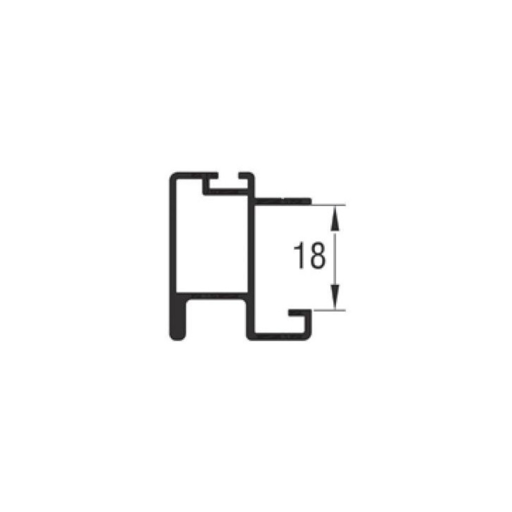 2130213_profil-maner-energo-290042-1 Profil maner SRG 100 cu canal perie L-2.5m aluminiu periat ENERGO - imagine 1