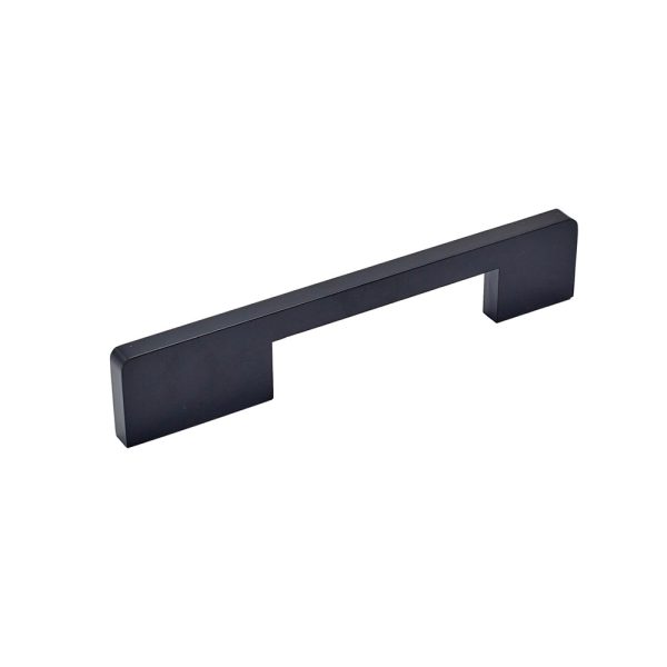 Maner metalic H-4013 distanta 128mm negru mat ENERGO