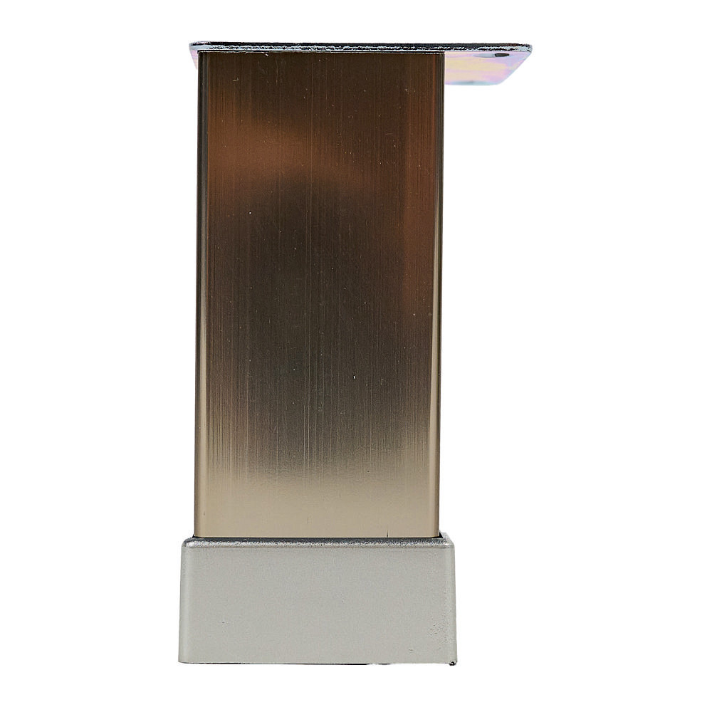 2130306_picior-aluminiu-energo-370102-1 Picior aluminiu SQUARE 40 H-100mm nichel ENERGO - imagine 1