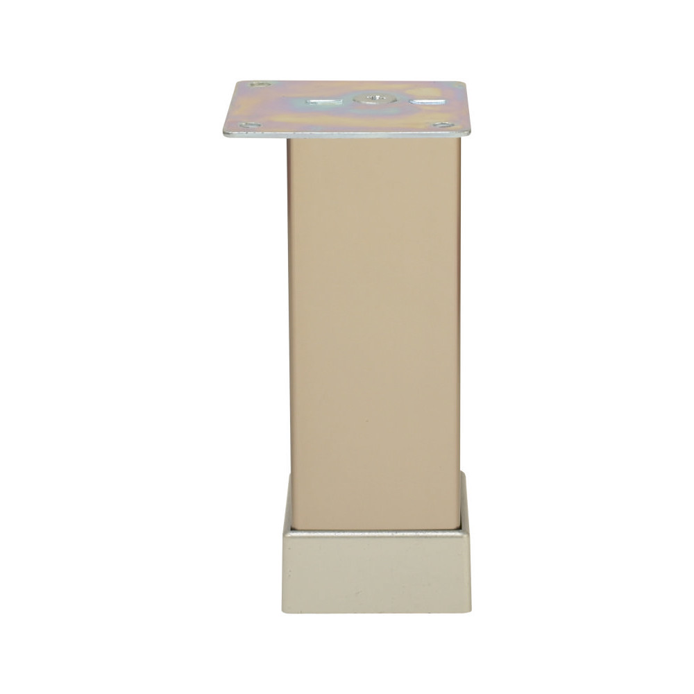 2130306_picior-aluminiu-energo-370122-1 Picior aluminiu SQUARE 40 H-120mm nichel ENERGO - imagine 1