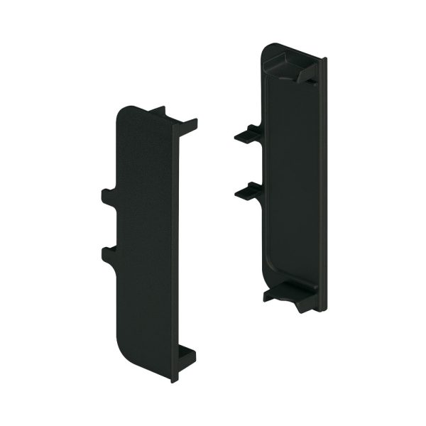 Capac plastic exterior 7321 pentru profil gola "c" negru ENERGO