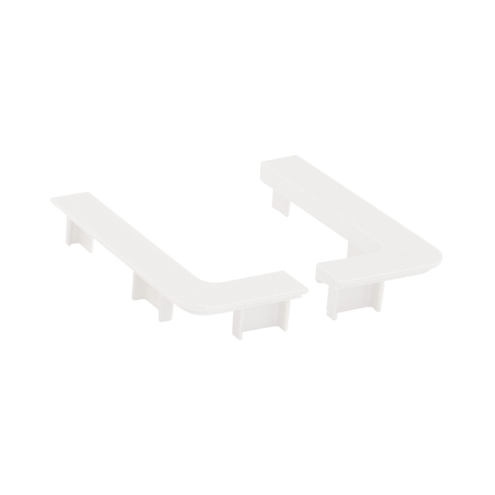 2130703_coltar-plastic-energo-732022-1 Capac plastic 7320 pentru profil gola "j" dreapta alb ENERGO - imagine 1