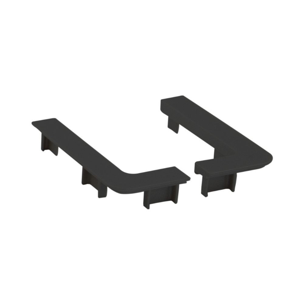 2130703_coltar-plastic-energo-732212-1 Capac plastic 7320 pentru profil gola "j" dreapta negru ENERGO - imagine 1