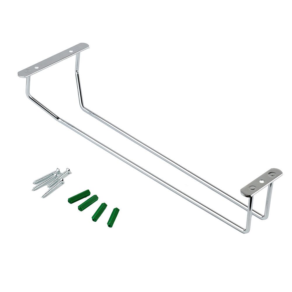 2130704_suport-suspendat-pentru-pahare-cu-picior-energo-100721-1 Suport suspendat pentru pahare cu picior 1 rand s-105mm L-340mm H-65mm cromat ENERGO - imagine 1
