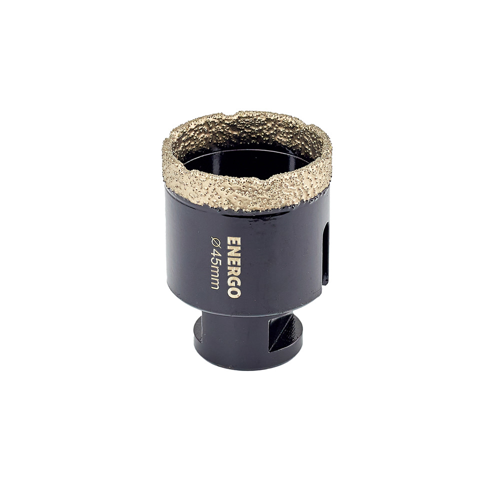 4010116_carota-diamantata-energo-370450-1 Carota diamantata DRILLO D-45mm L-36mm filet interior M14 gaurire uscata pentru gresie/faianta/granit/marmura ENERGO - imagine 1