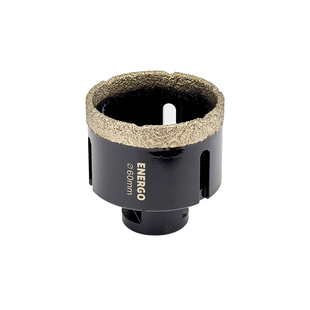 4010116_carota-diamantata-energo-370600-1 Carota diamantata DRILLO D-60mm L-36mm filet interior M14 gaurire uscata pentru gresie/faianta/granit/marmura ENERGO - imagine 1