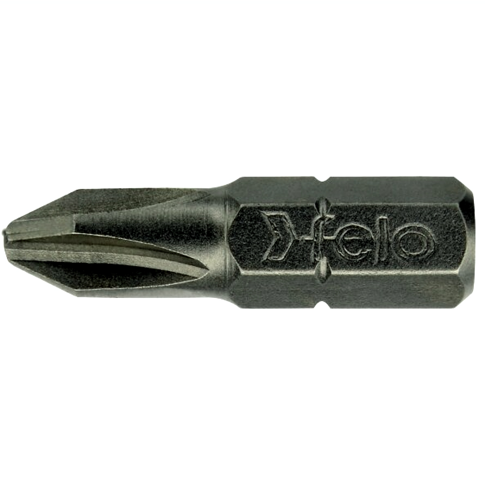 4010204_bit-insurubare-felo-2201016-1 Bit insurubare profil PH1 L-25mm prindere hexagonala tip C 1/4" ENERGO/FELO - imagine 1