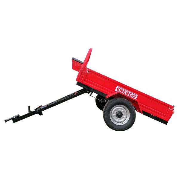 REMORCA 600 KG NET (700 KG BRUT) CU BANCUTA PENTRU MOTOSAPA ENERGO