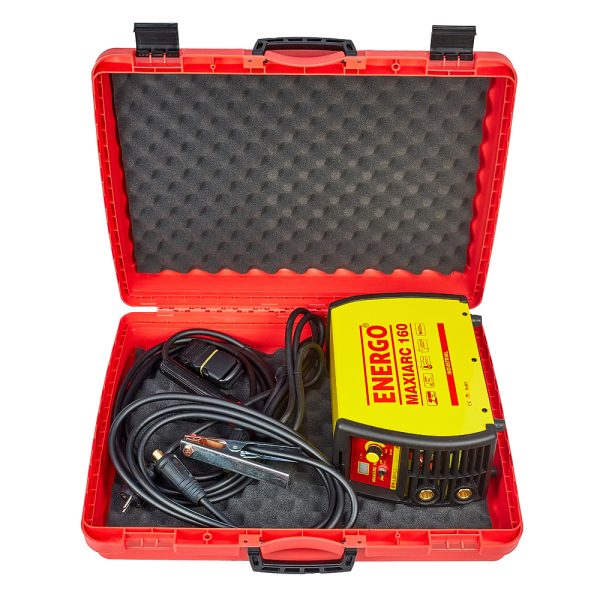 Aparat sudura cu electrod MAXIARC 160 functie TIG-LIFT randament 145A/60% 230V cu accesorii ENERGO