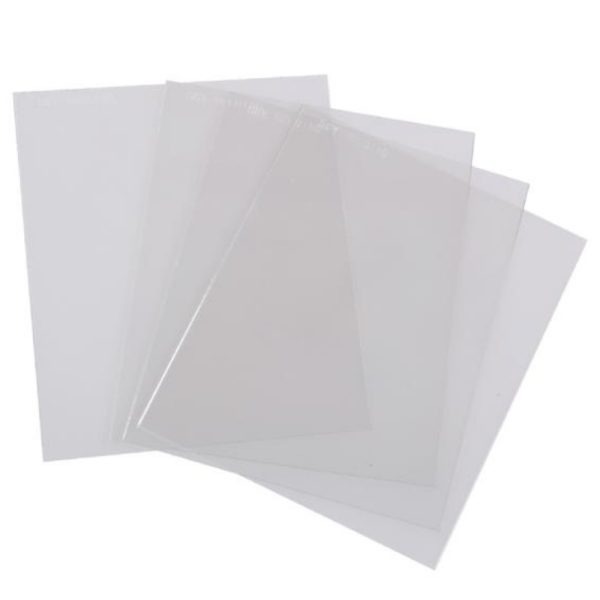 Geam transparent masca protectie sudura 92x105mm plastic pentru interior ENERGO