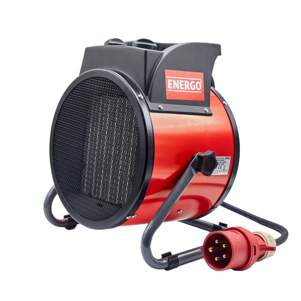 Incalzitor electric aeroterma ceramica AE05 5kW 4300kcal/h volum aer 588mc/h consum 5kW 400V ENERGO