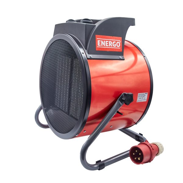 Incalzitor electric aeroterma ceramica AE09 9kW 7740kcal/h volum aer 1180mc/h consum 9kW 400V ENERGO