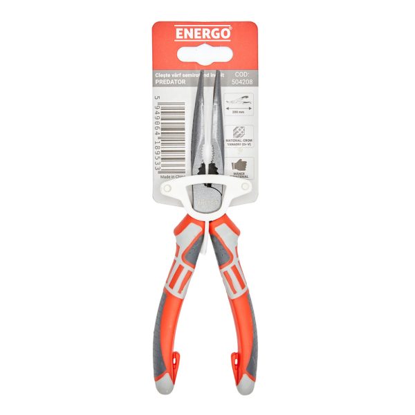 CLESTE VARF SEMIROTUND INDOIT PREDATOR 200 MM MANER BIMATERIAL ENERGO