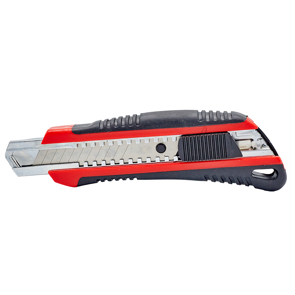 4101001_cutter-energo-200019-1 Cutter universal CM1814 lama dreptunghiulara SK4 14 segmente cu latime 18mm autoblocare corp bimaterial suport otel 3 rezerve ENERGO - imagine 1
