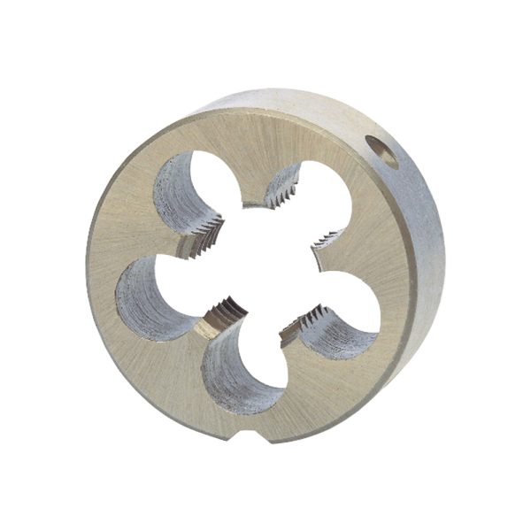 Filiera rotunda DA-F M6 pas normal-1.00mm filet-dreapta DIN22568 HSS ENERGO ZZ