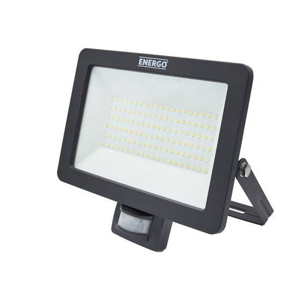 Proiector led cu senzor LUMY100S 100 W 6500K 8500 lm IP44 ENERGO