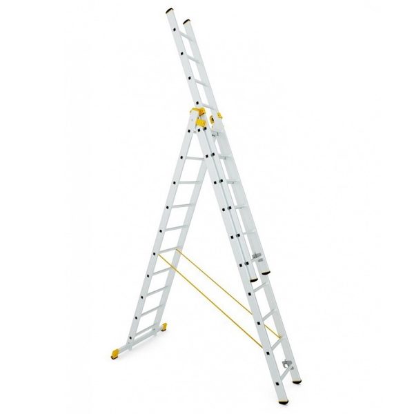 SCARA ALUMINIU 3 TRONSOANE 14 TREPTE 10.34 M ENERGO