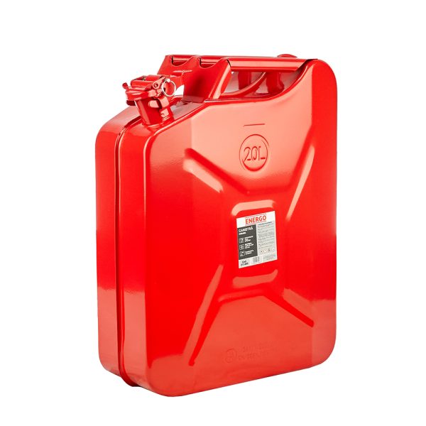 Canistra FUEL pentru combustibil volum 20L din metal ENERGO