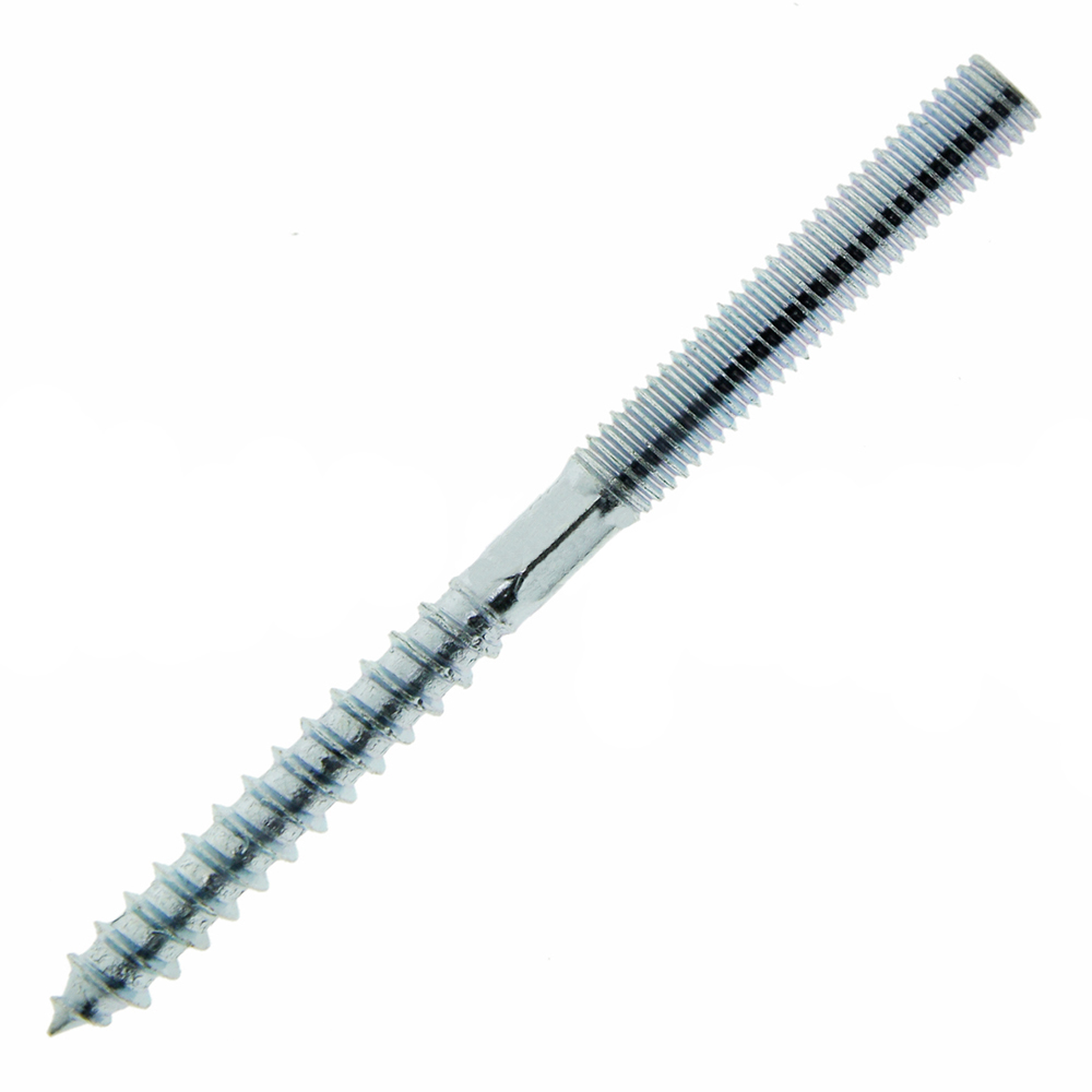 4110102_prezon-filet-metric-filet-lemn-1145501-energo Prezon cu filet lemn/metric PMH M8 L-200mm mijloc hexagonal SW6/TX25 otel zincat alb ENERGO - imagine 1