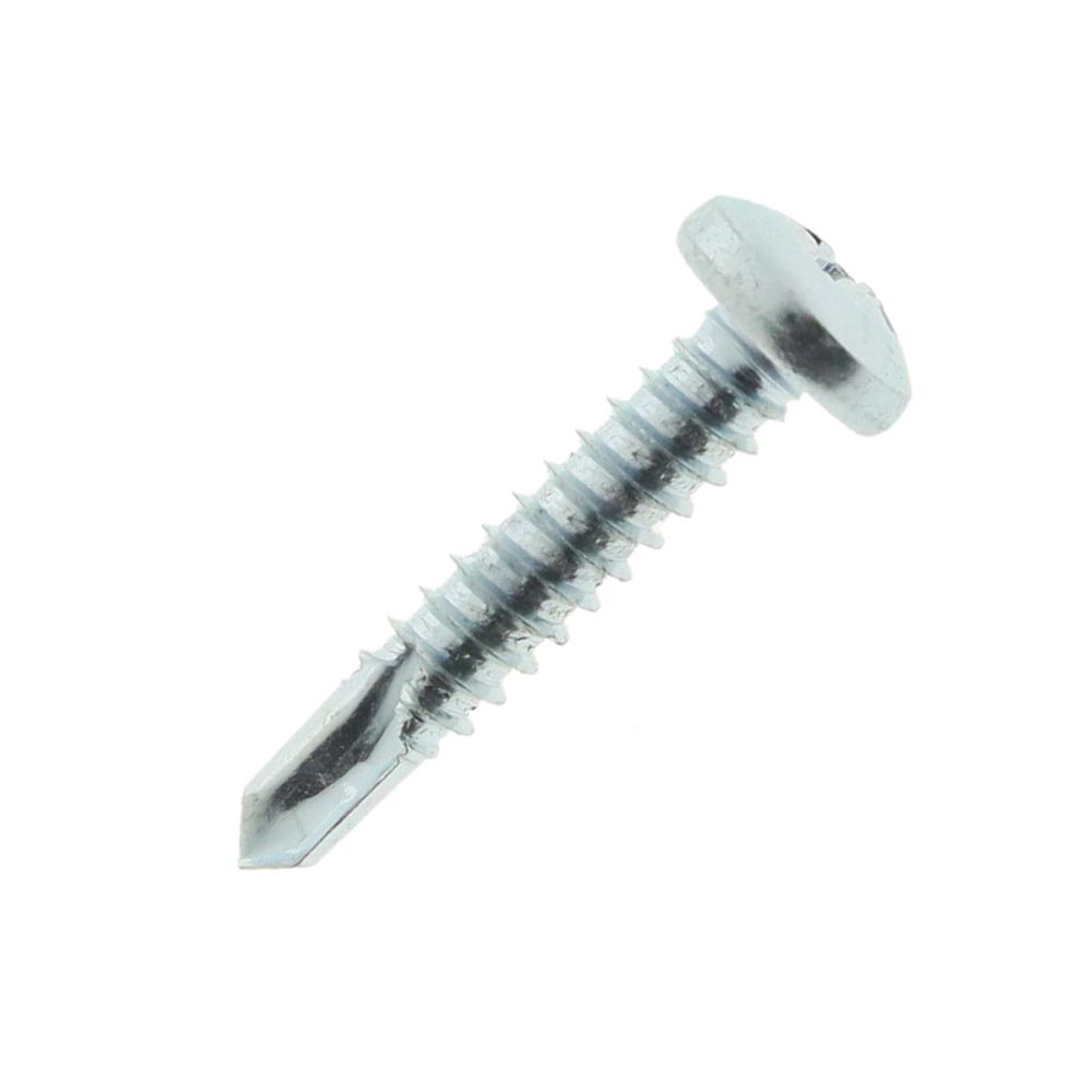 4110401_surub-autoforant-cap-bombat-sa-cb-1-3 Surub autoforant cap bombat PH2 D-3.9mm L-32mm vf-3mm DIN7504N fixare metal/metal zincat alb ENERGO - imagine 1