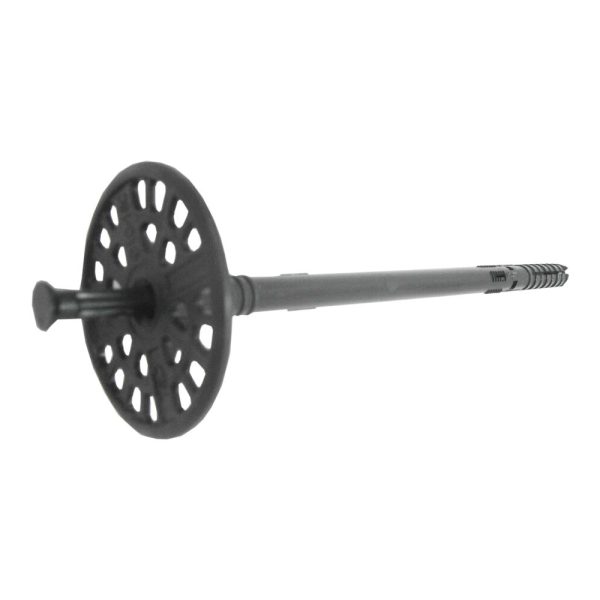 Diblu fixat izolatie GECO D-10mm L-200mm flansa D-60mm plastic expandare redusa pentru beton 50 bucati ENERGO