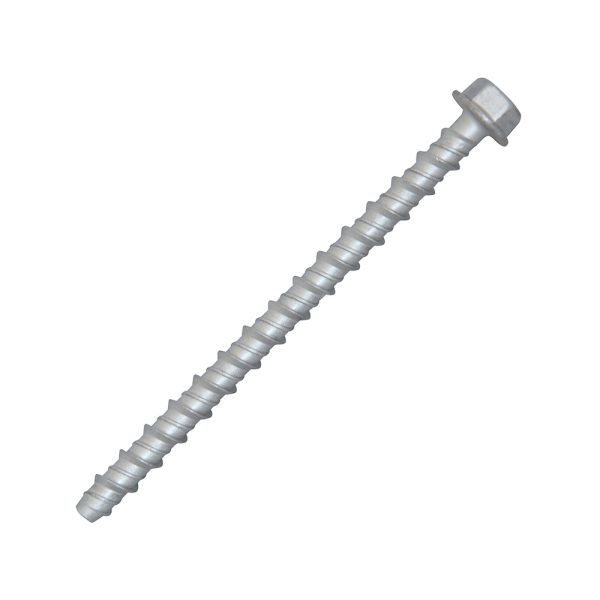 Surub autofiletant cap hexagonal pentru beton SA-MB D-10mm L-120mm dg-8mm zincat-alb ENERGO