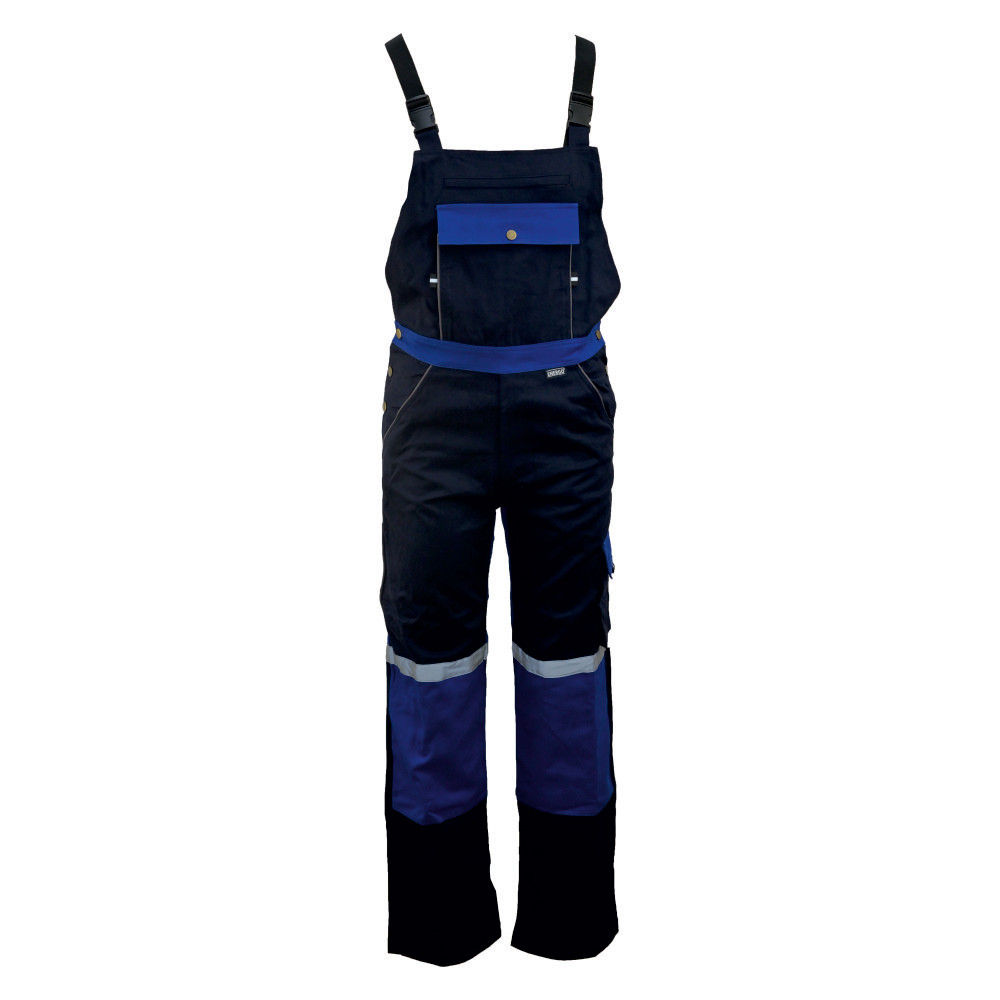 4120301_pantalon-cu-pieptar-energo-pluto-pp-1-9 Pantalon cu pieptar PLUTO marimea 64 bleumarin/albastru bumbac 275g/mp ENERGO - imagine 1
