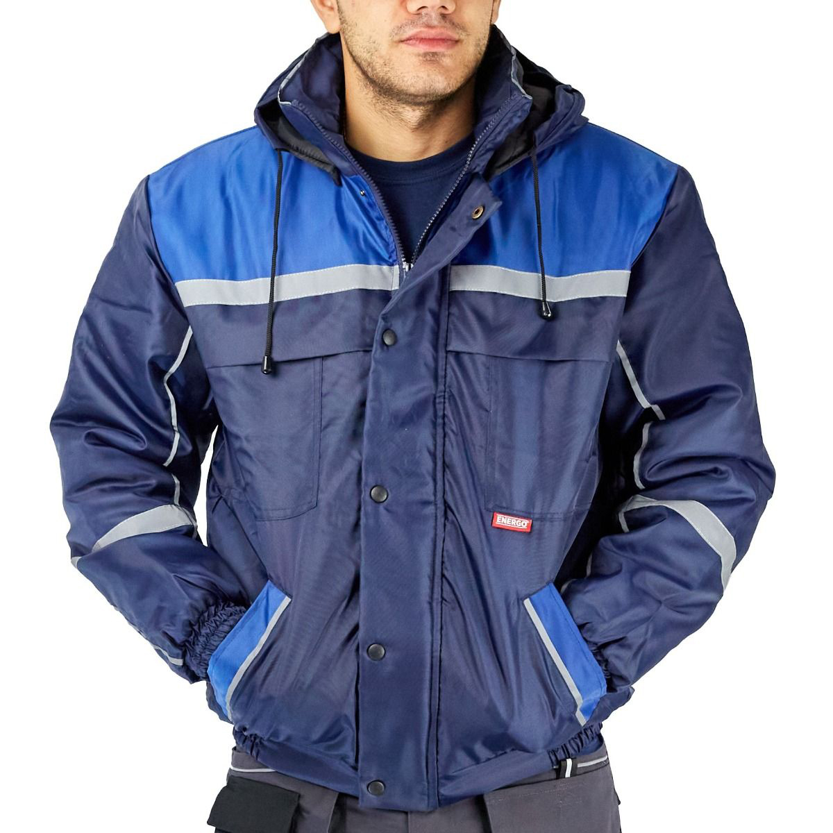 4120302_geaca-de-iarna-winter-bleumarin-energo-01-9 Jacheta iarna WINTER marimea XXL bleumarin oxford cu poliester 190T si 300g/mp ENERGO - imagine 1