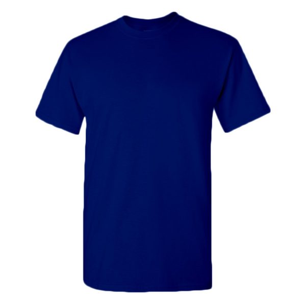 Tricou clasic CONFORT marimea S albastru electric bumbac 155g/mp ENERGO