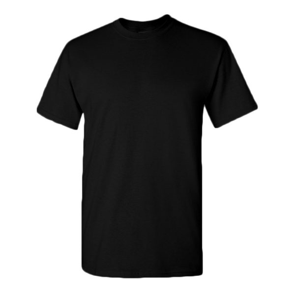 Tricou clasic CONFORT marimea L negru bumbac 155g/mp ENERGO