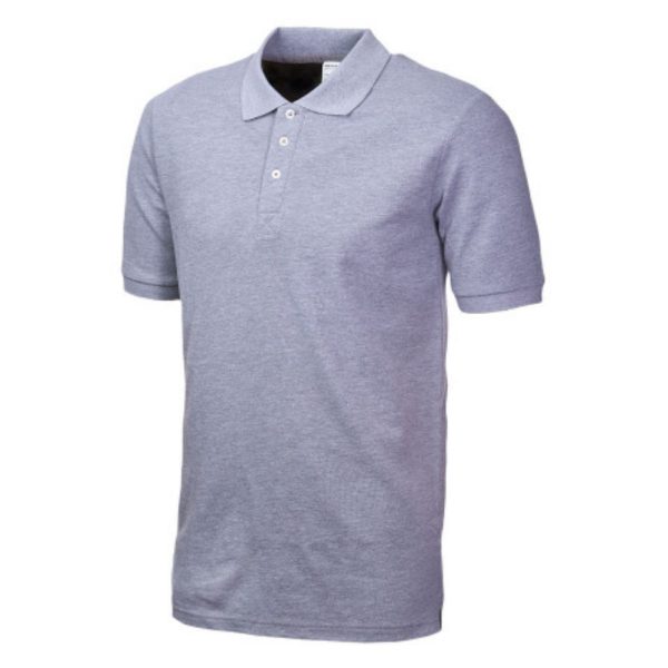 Tricou polo CONFORT marimea XL gri bumbac cu poliester 190g/mp ENERGO