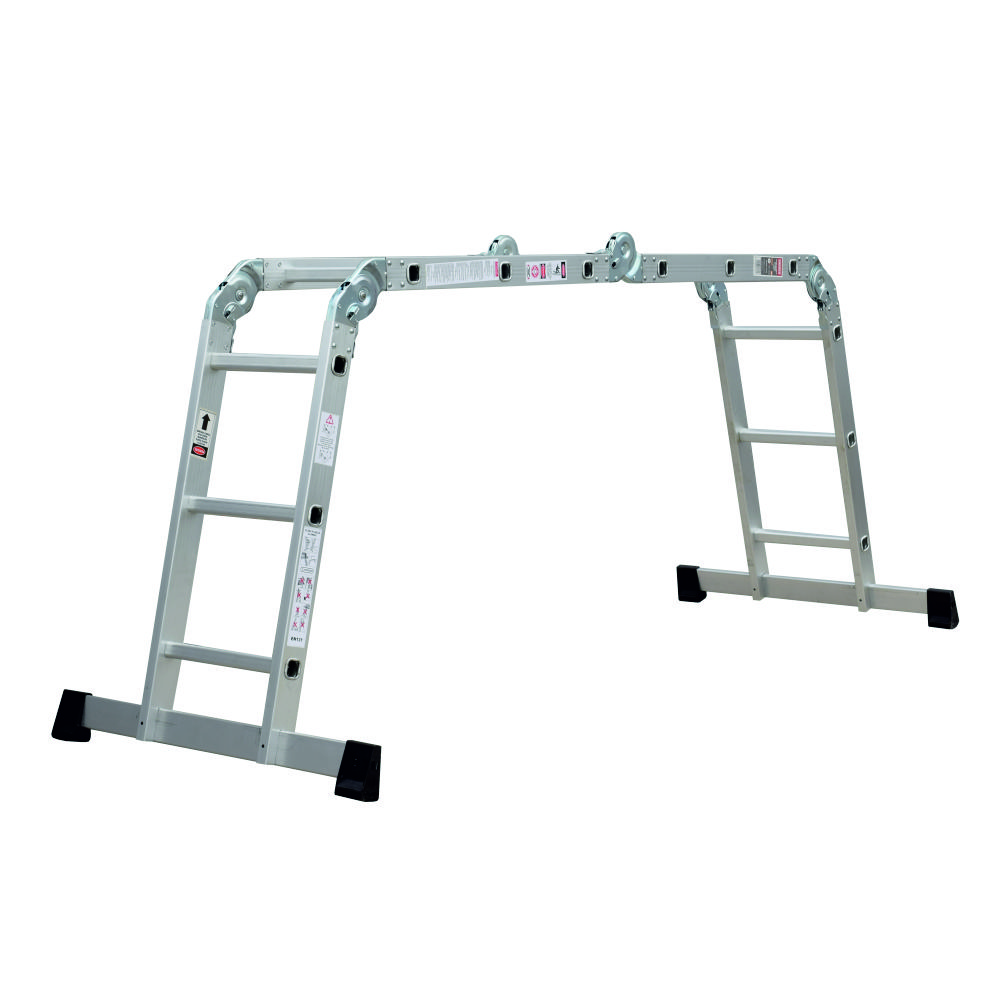 441000_5_ Scara pliabila SP 4x3 trepte Lmax-3.37m H.A.-1.65m Aluminiu ENERGO - imagine 1