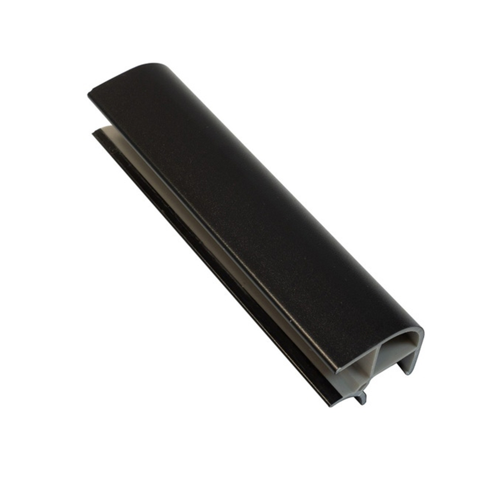 560100_1 Coltar plinta exterior negru lucios H-120mm ENERGO - imagine 1