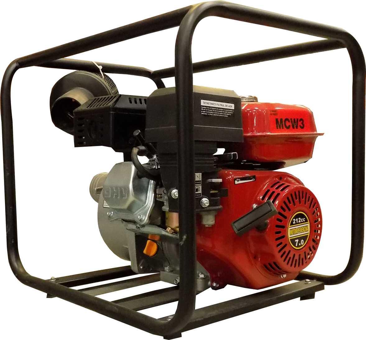6_3_630760 Motopompa apa curata MCW3 debit 1000L/min H refulare 28mCA h aspiratie 8m conexiune 3"x3" benzina start manual ENERGO - imagine 1
