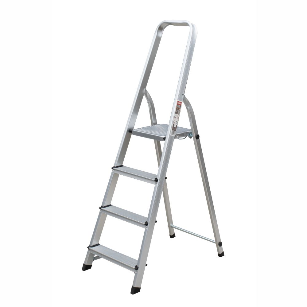 914000_3_ Scara tip biblioteca cu platforma SB 3+1 trepte H-0.78m Aluminiu ENERGO - imagine 1