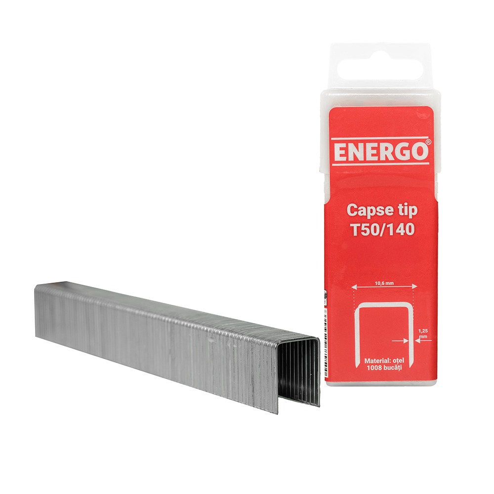 capse-in-benzi-energo-501414-1 Capse tip T50/140 marime 10.6x1.25mm h-14mm otel cutie 1008 bucati ENERGO - imagine 1